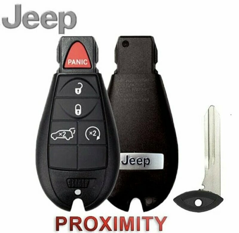 2011 - 2013 JEEP GRAND CHEROKEE 4-BUTTON SMART KEY OEM