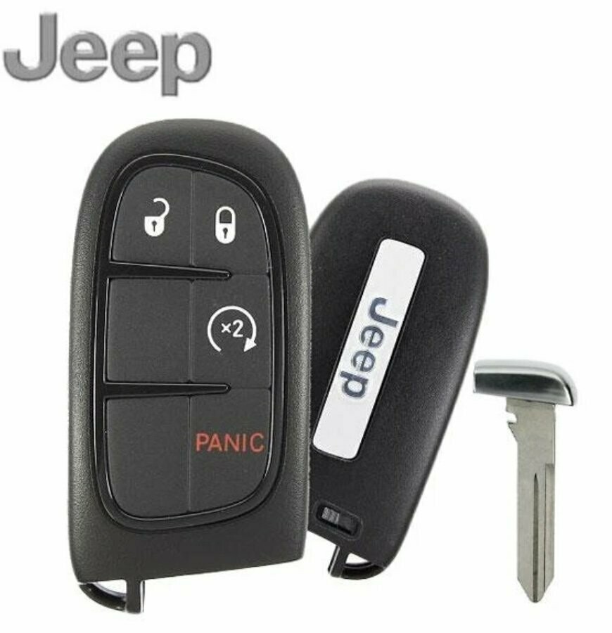 2014 - 2020 JEEP CHEROKEE 4-BUTTON SMART KEY OEM