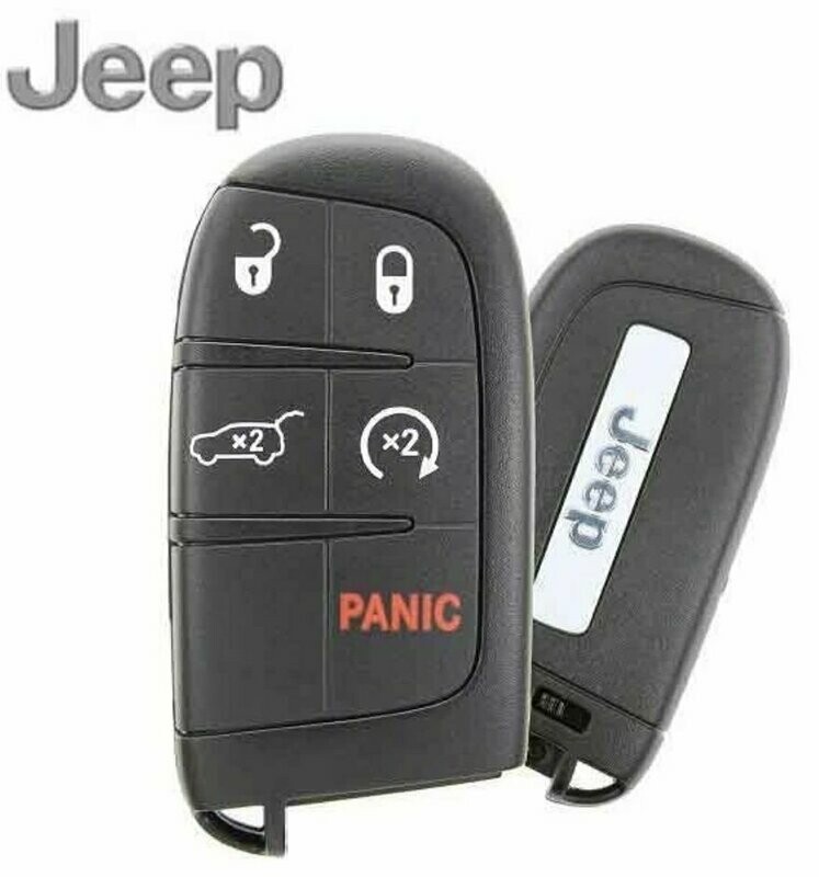 2017 - 2020 JEEP COMPASS 5-BUTTON SMART KEY OEM