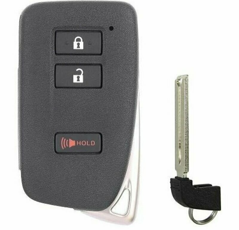 2015 - 2019 LEXUS NX300H 3-BUTTON SMART KEY