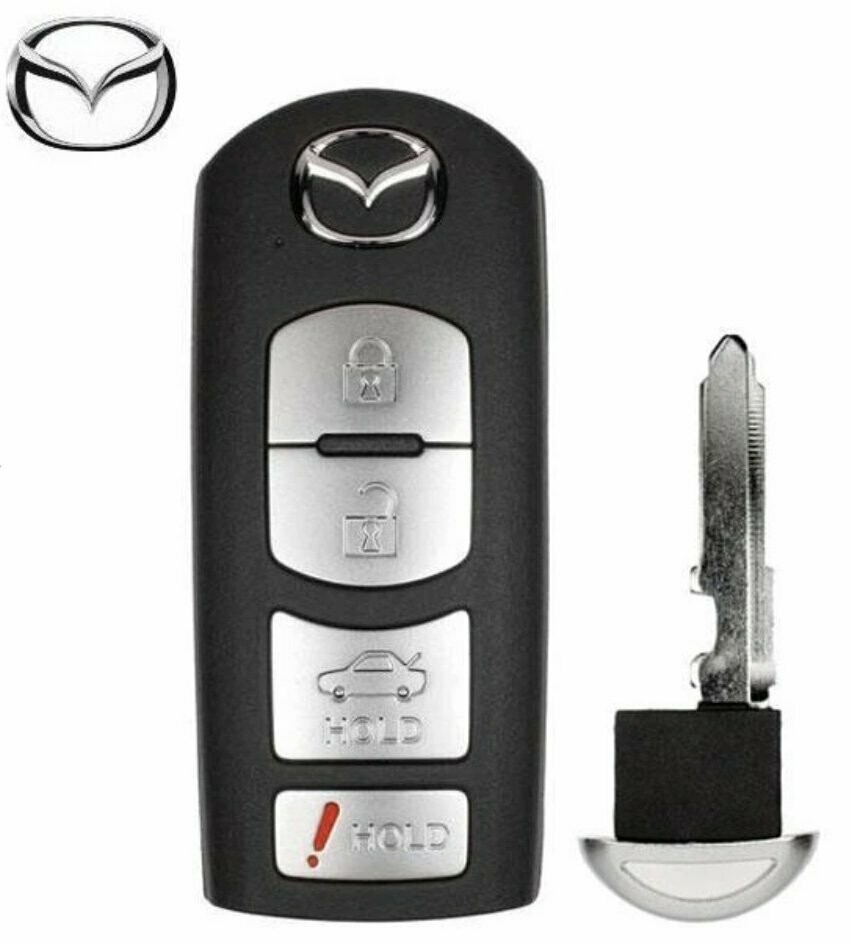 2010 - 2013 MAZDA 3  4-BUTTON SMART KEY OEM