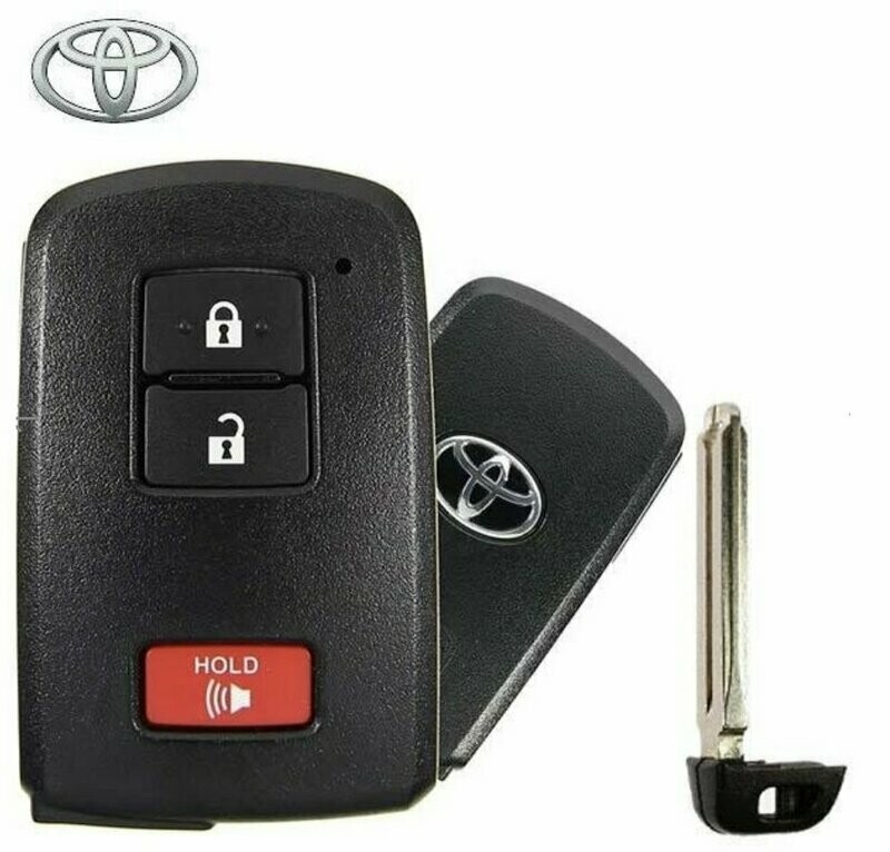2012 - 2019 TOYOTA PRIUS 3-BUTTON SMART KEY OEM