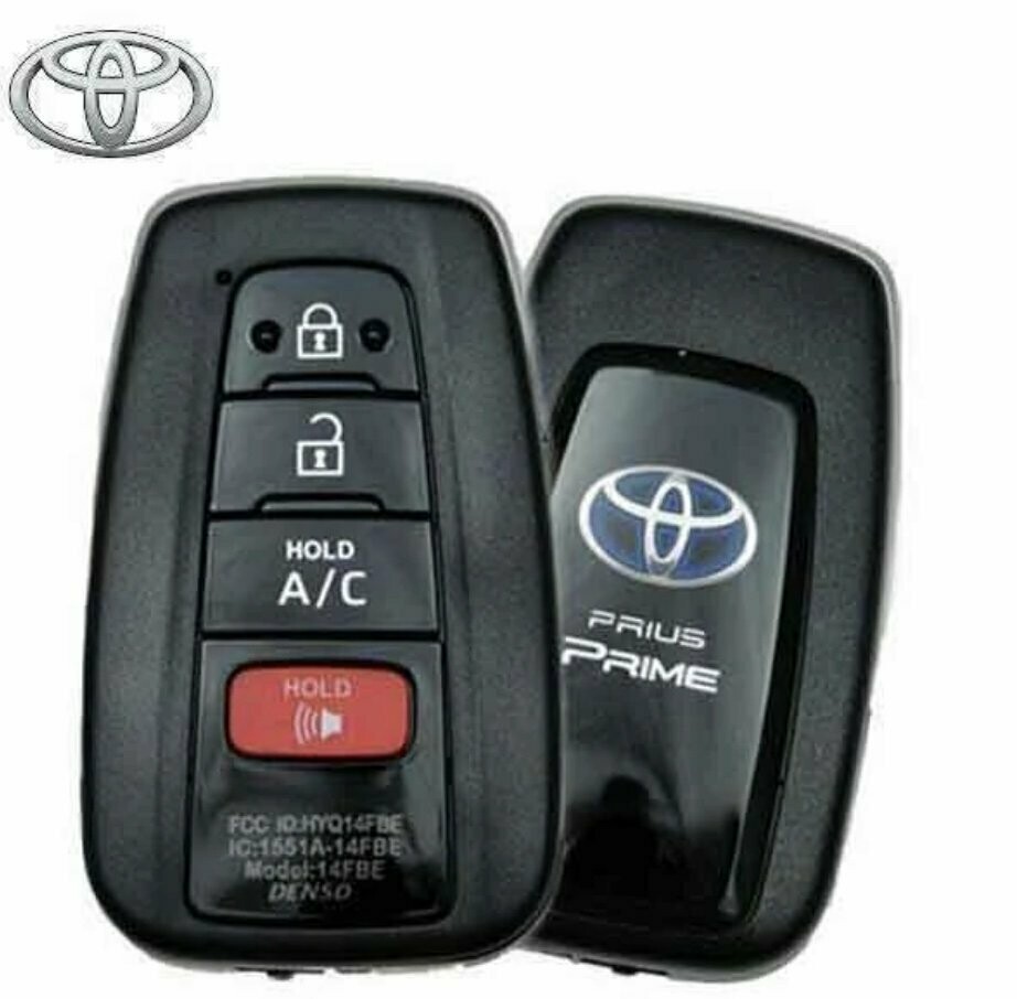 2017 - 2021 TOYOTA PRIUS PRIME 4-BUTTON SMART KEY