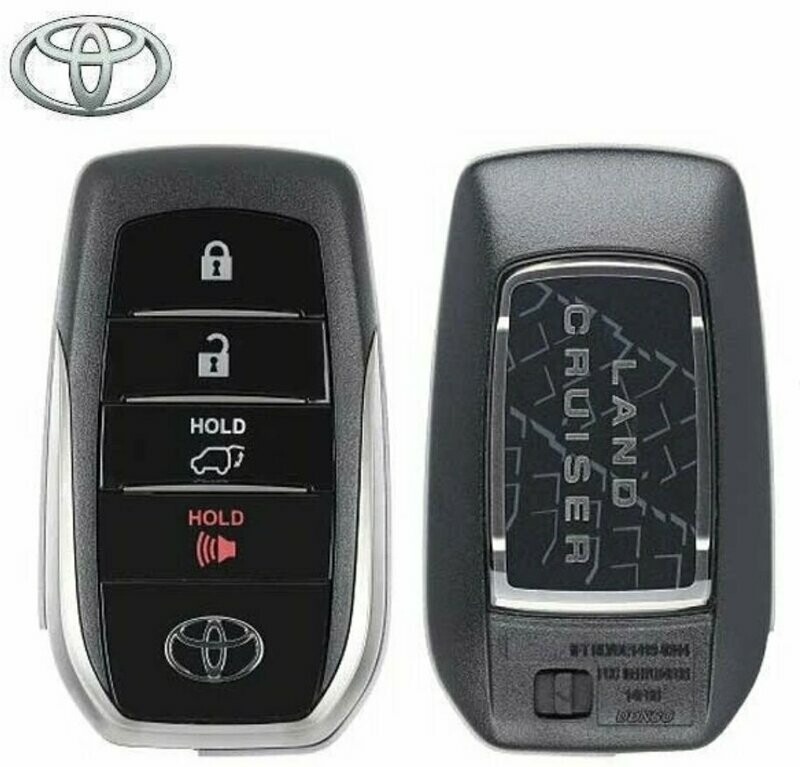 2020 - 2021 TOYOTA LANDCRUISER 4-BUTTON SMART KEY OEM