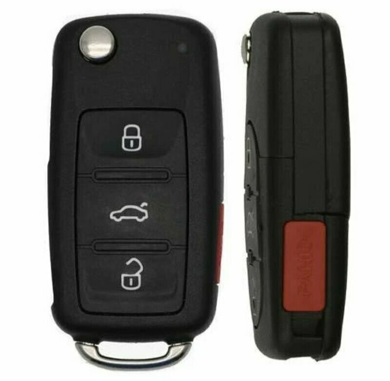 2011 - 2016 VOLKSWAGEN JETTA SMART FLIP KEY WITH PROXIMITY