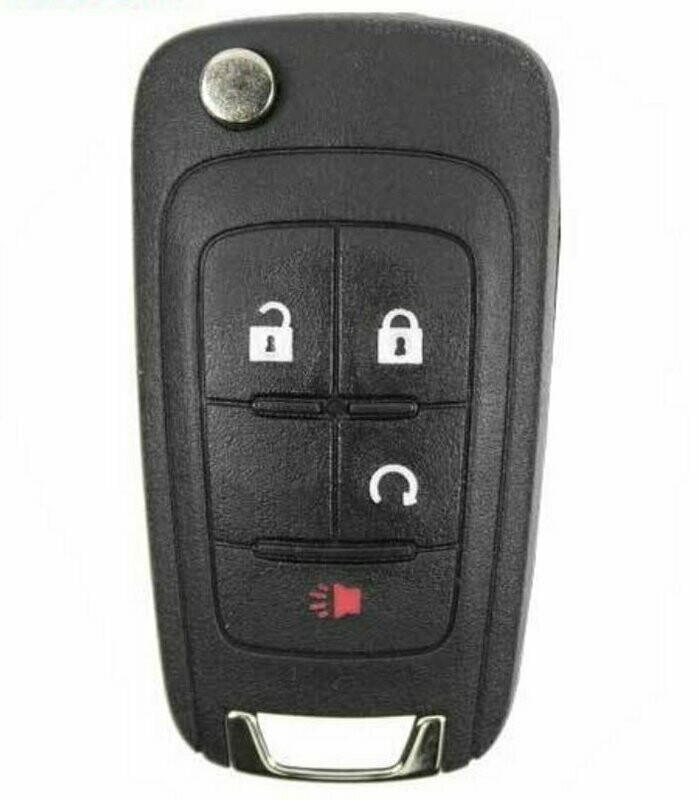 2010 - 2017 GMC TERRAIN FLIP KEY