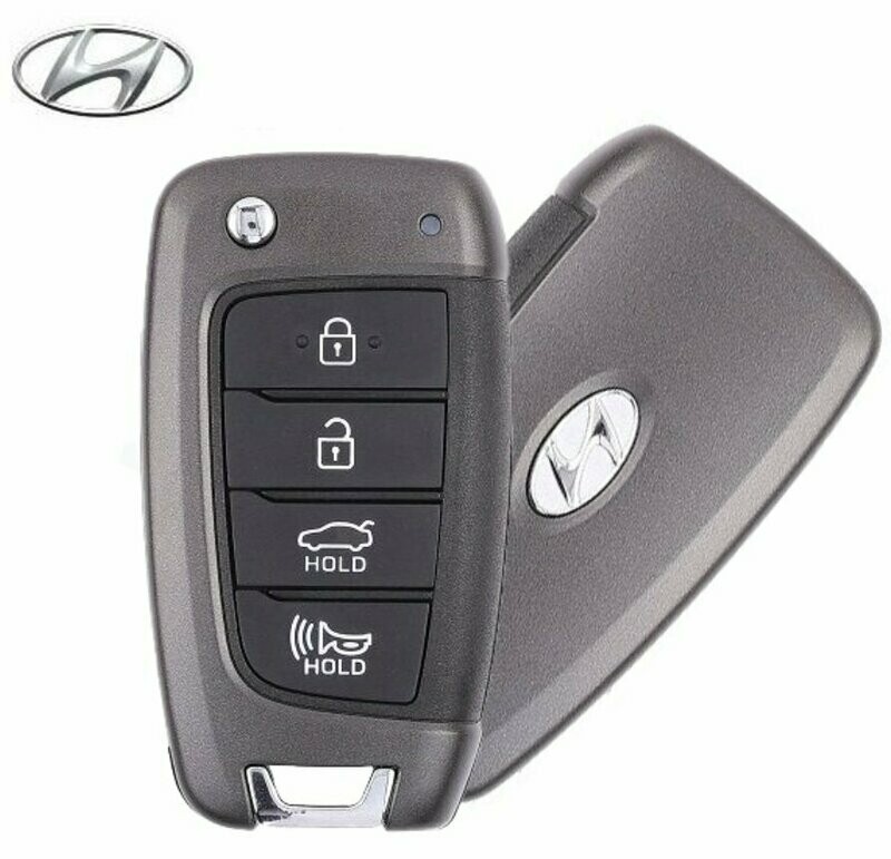 2018 - 2020 HYUNDAI ACCENT FLIP KEY OEM