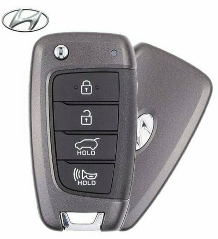 2017 - 2020 HYUNDAI ELANTRA FLIP KEY OEM