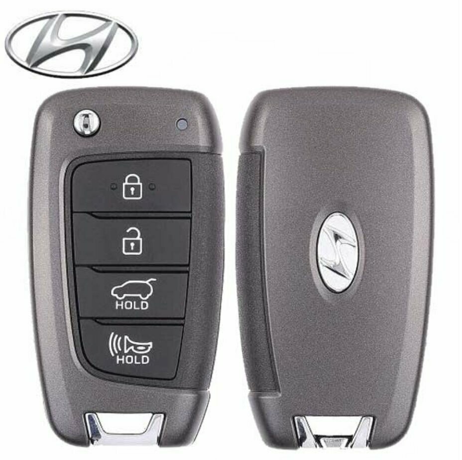 2018 - 2021 HYUNDAI KONA FLIP KEY OEM