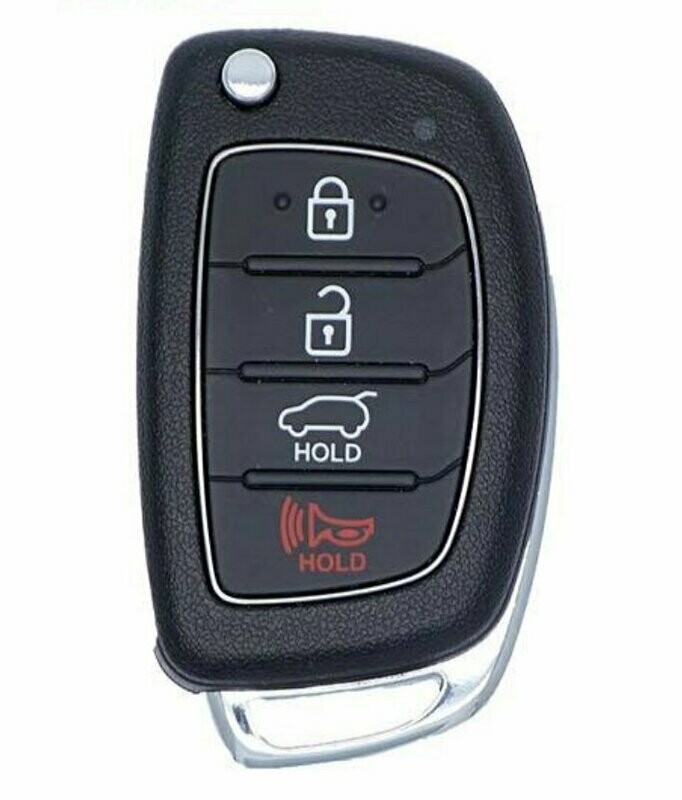 2017 - 2019 HYUNDAI SANTA FE FLIP KEY