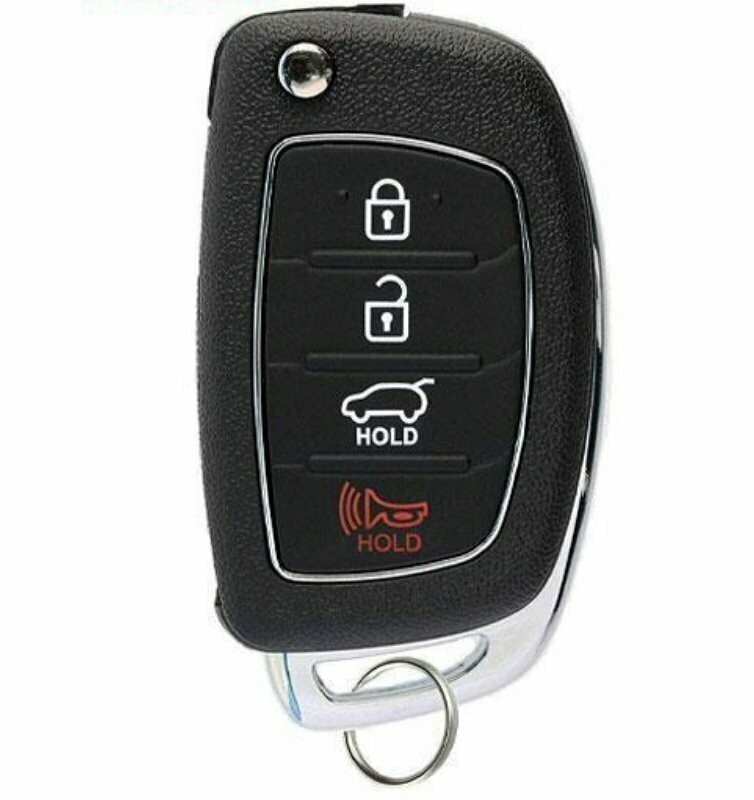 2013 - 2016 HYUNDAI SANTA FE FLIP KEY OEM