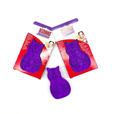 Brosse Kong en caoutchouc souple pour chats Brosse Kong en caoutchouc souple pour chats