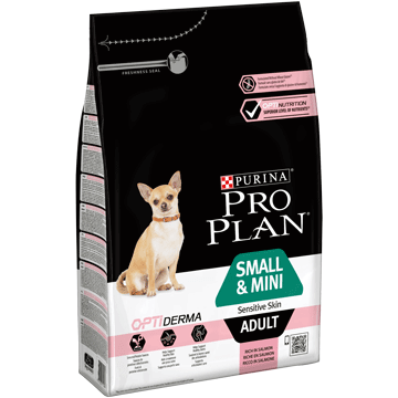 Purina Pro Plan Optiderma Adult Small & Mini Saumon Purina Pro Plan Optiderma Adult Small & Mini Saumon