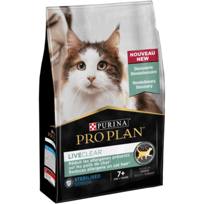 Purina Pro Plan live Clear Adult7+ Stérilisé Dinde Purina Pro Plan live Clear Adult7+ Stérilisé Dinde