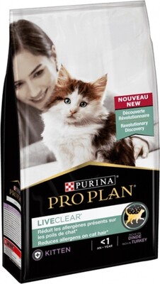 Purina Pro Plan Live Clear Chaton Stérilisé Dinde Purina Pro Plan Live Clear Chaton Stérilisé Dinde