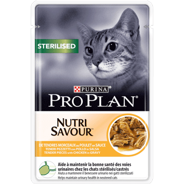 Purina Pro Plan Adult Stérilisé Poulet pâtée en sauce Purina Pro Plan Adult Stérilisé Poulet pâtée en sauce
