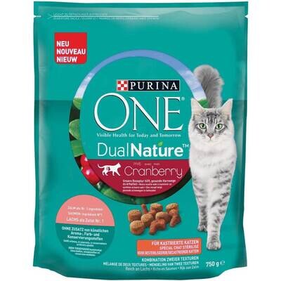 Purina One Dual Nature Saumon Cranberry Purina One Dual Nature Saumon Cranberry