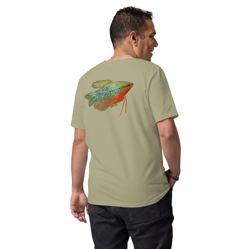 Pearl Gourami Front and Back Print T Shirt