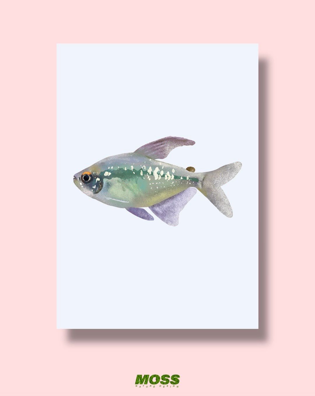 Diamond Tetra A3 Print