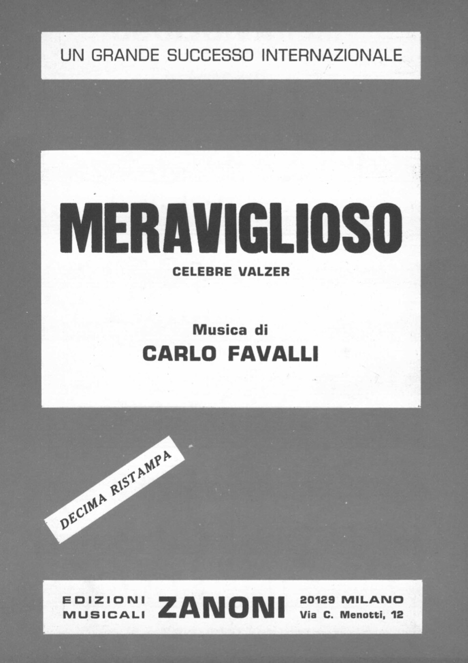 Meraviglioso