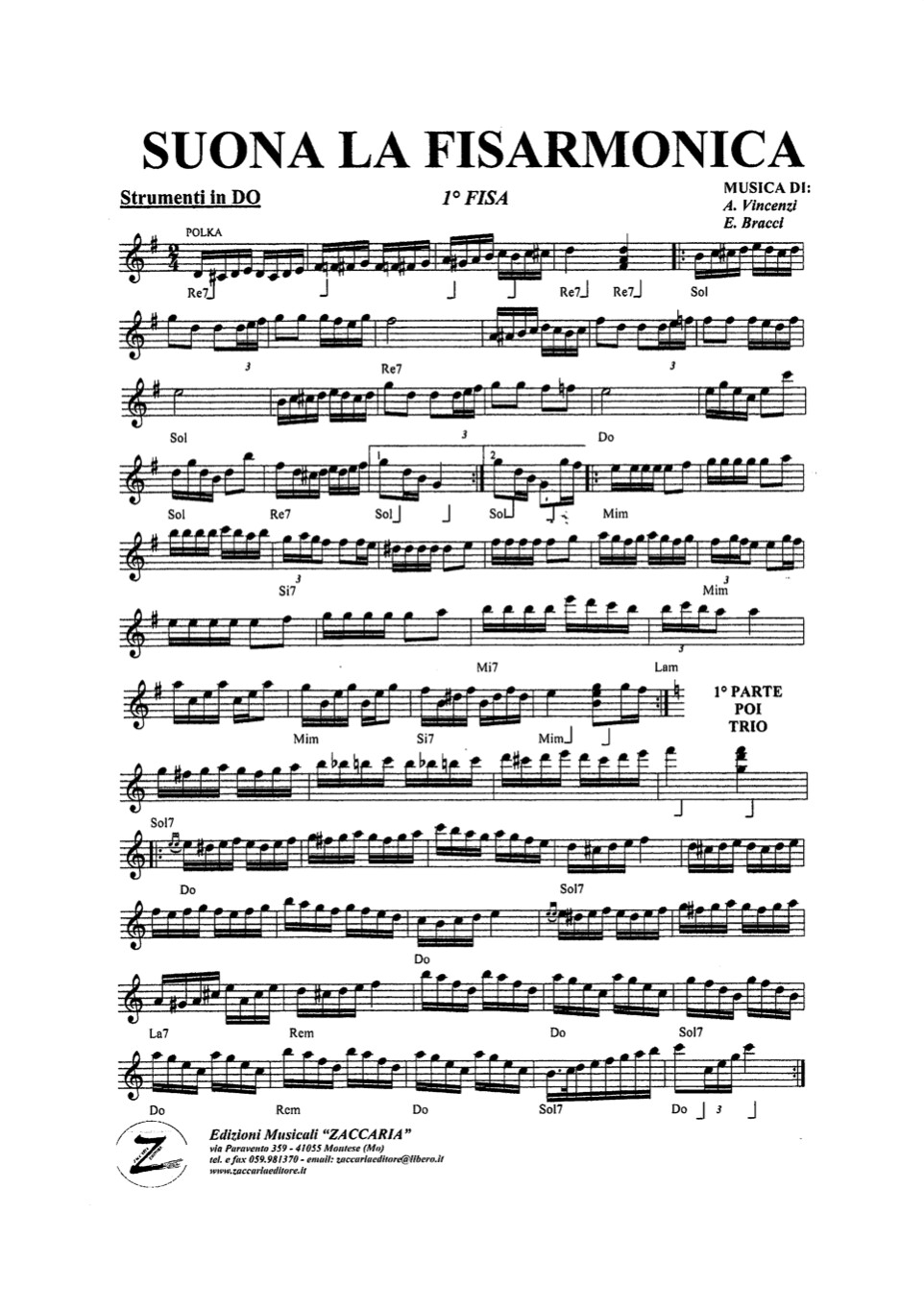 Suona la fisarmonica