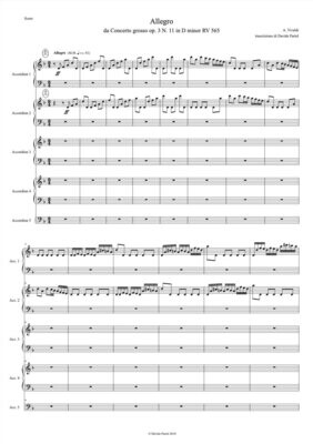 Allegro da concerto grosso RV 565