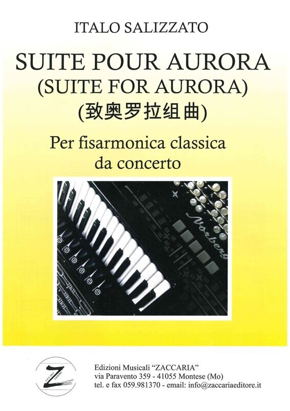 Suite pour Aurora di Italo Salizzato