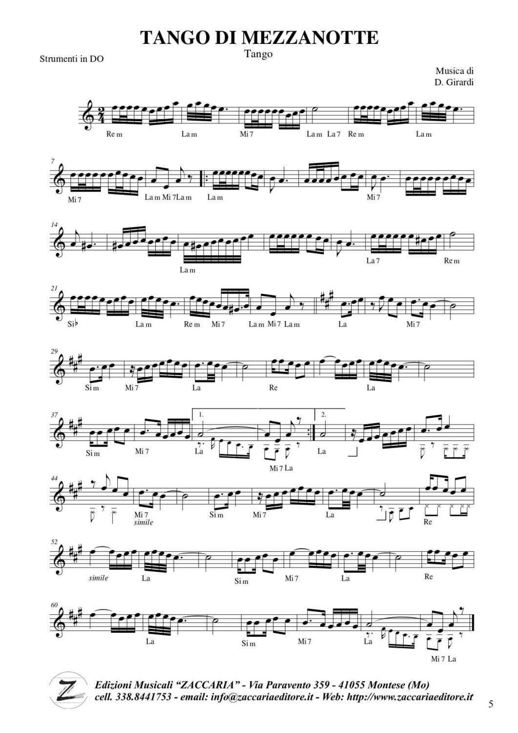 Tango di Mezzanotte