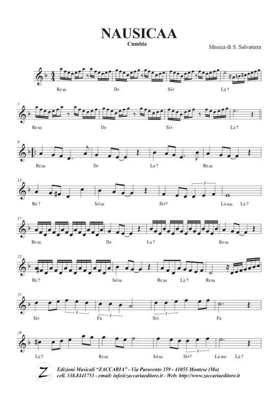 Nausicaa - Cumbia di S. Salvaterra