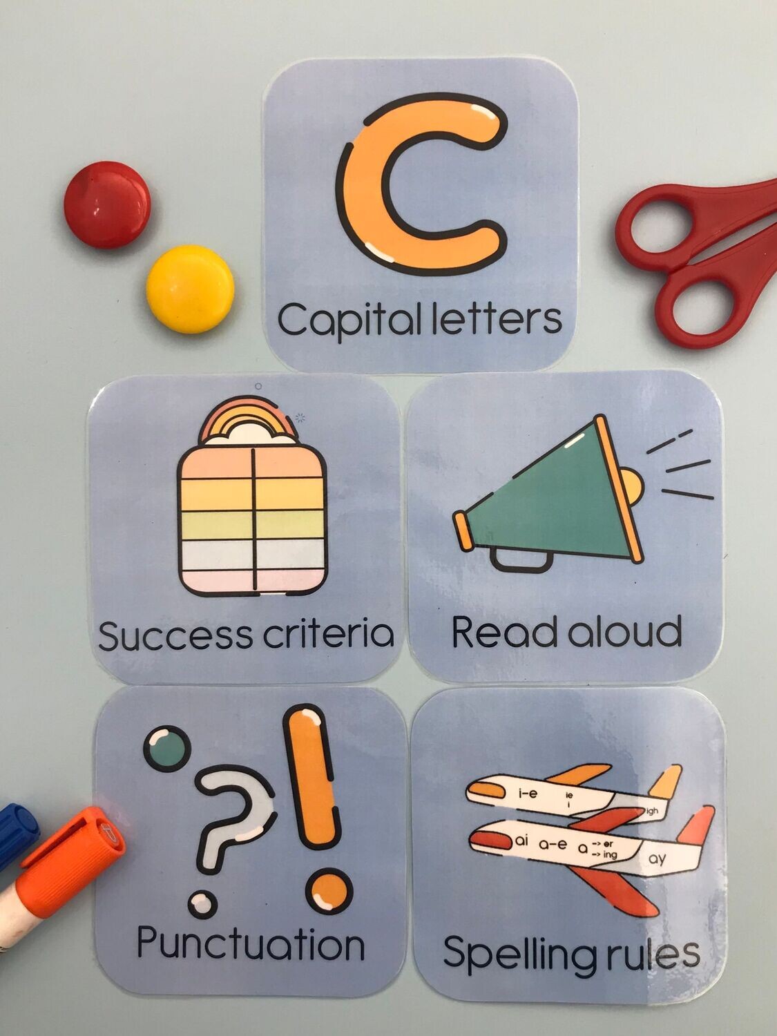 Writing Strip display