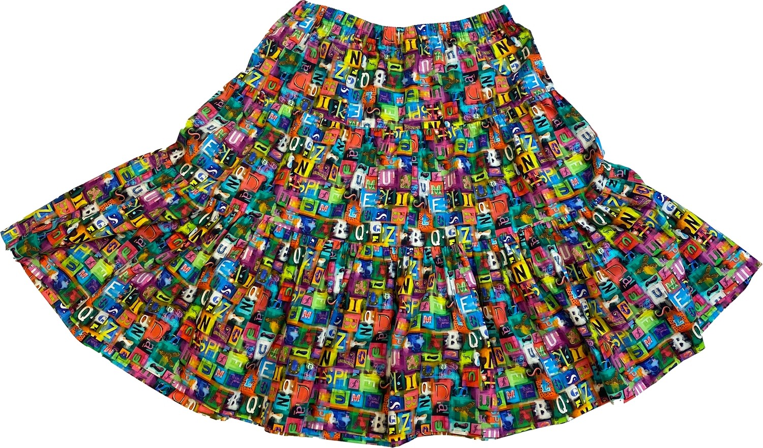 Limited Edition Skirt 100% cotton X-POP-4930-101B GONNA
