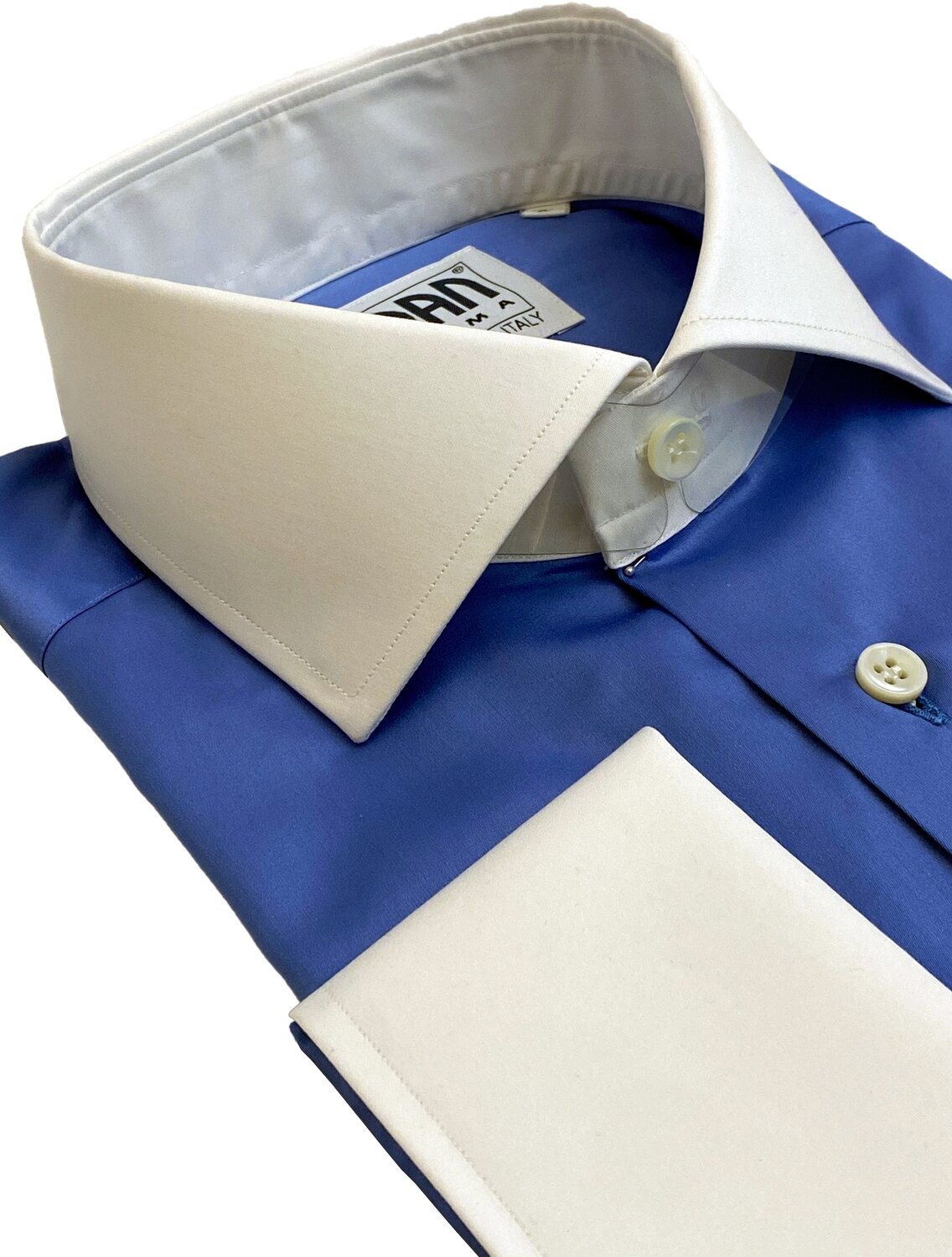Exclusive shirt 100% Cotton Namur azzurro CPB