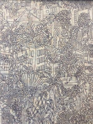 CITY ZOMBIES 100% Cotton Satin 120/2