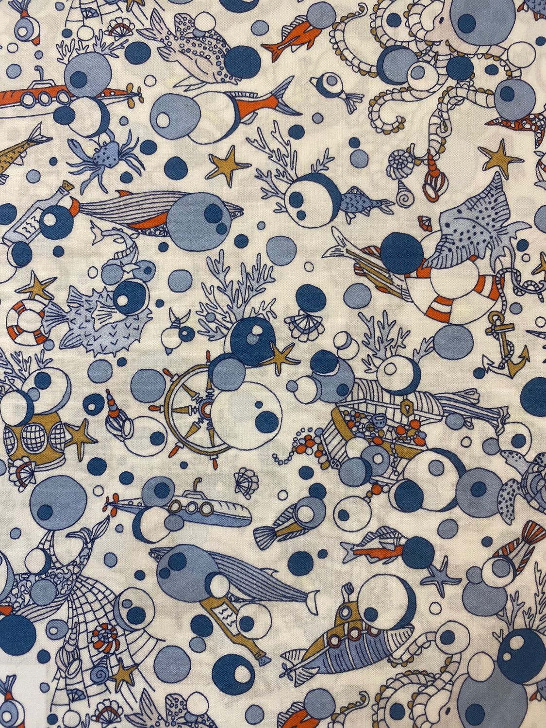 OCEAN TREASURE 100% Cotton Satin 120/2