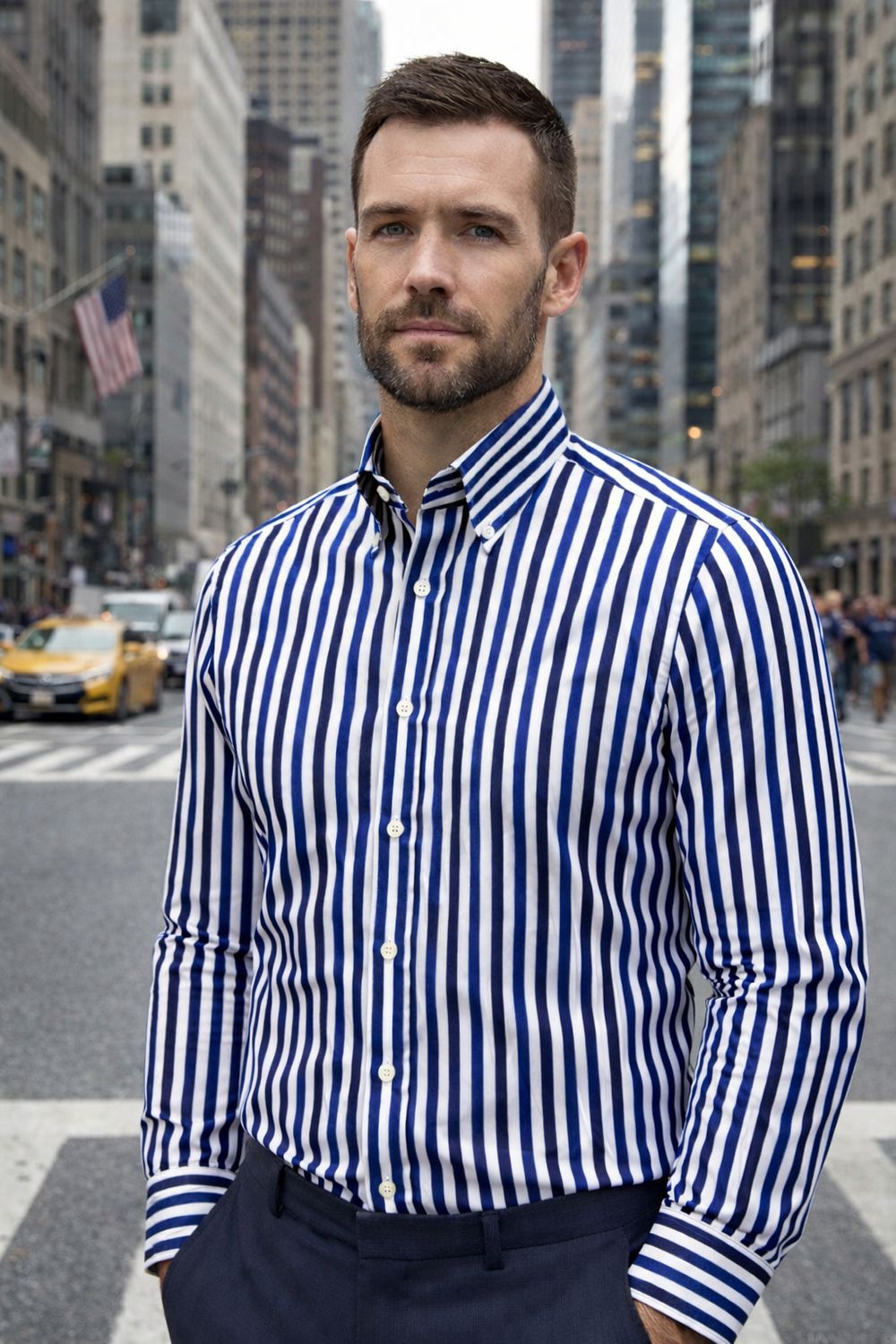 Exclusive shirt 100% Cotton EXCLUSIVE DA-0072-003 B/D SPO