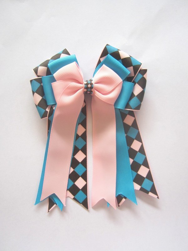 Pink &amp; Blue Checkers