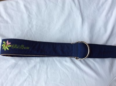 Ribbon Belt Dark Blue 2