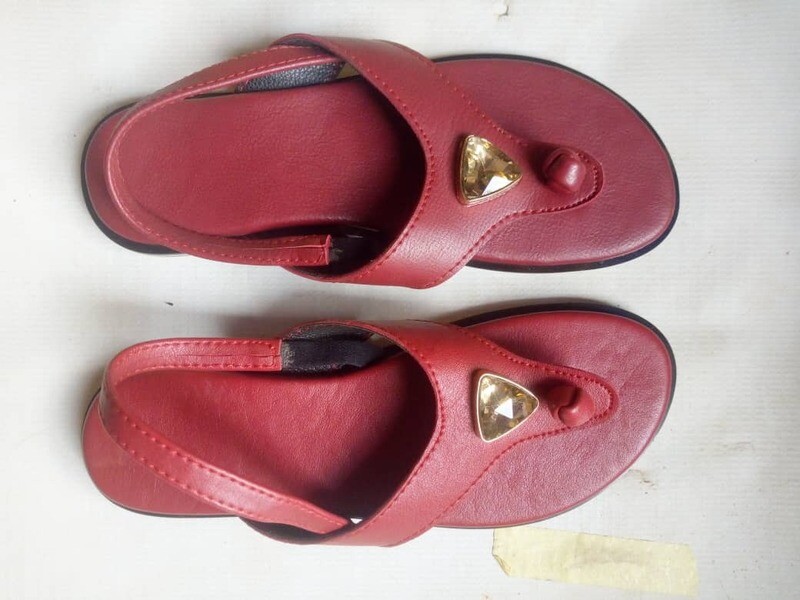 Hand made leather sandals N4.5K