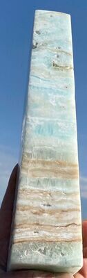 Grosser, fantastischer Aragonit Obelisk