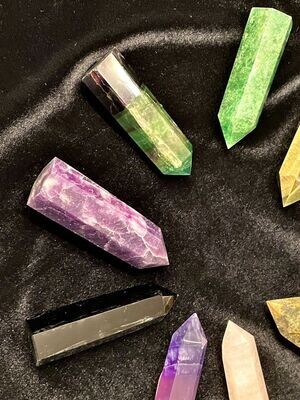 10x Top Mineralien Spitzen 75- 92mm