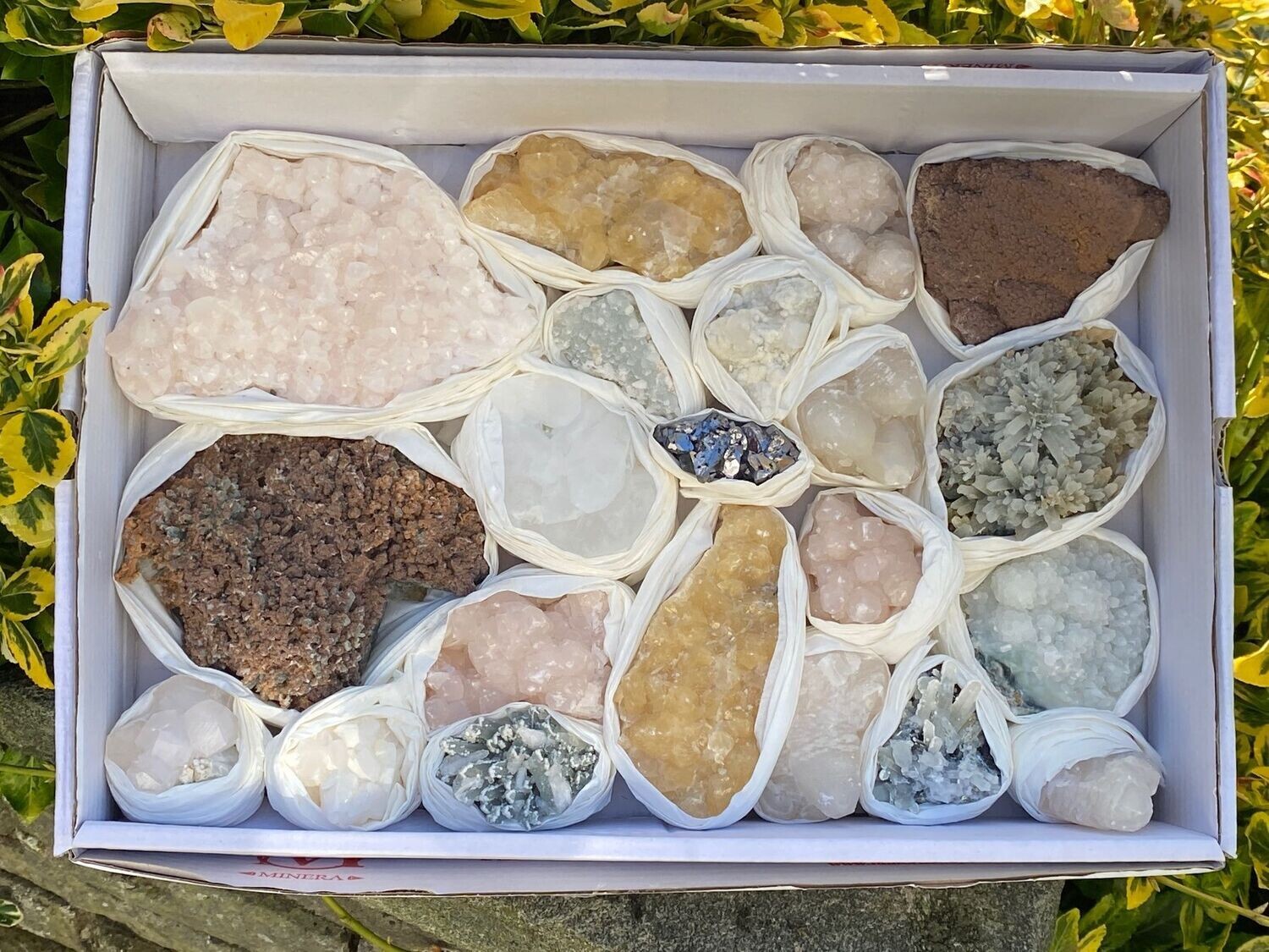 Fantastische Mineralienbox 4,6 Kg