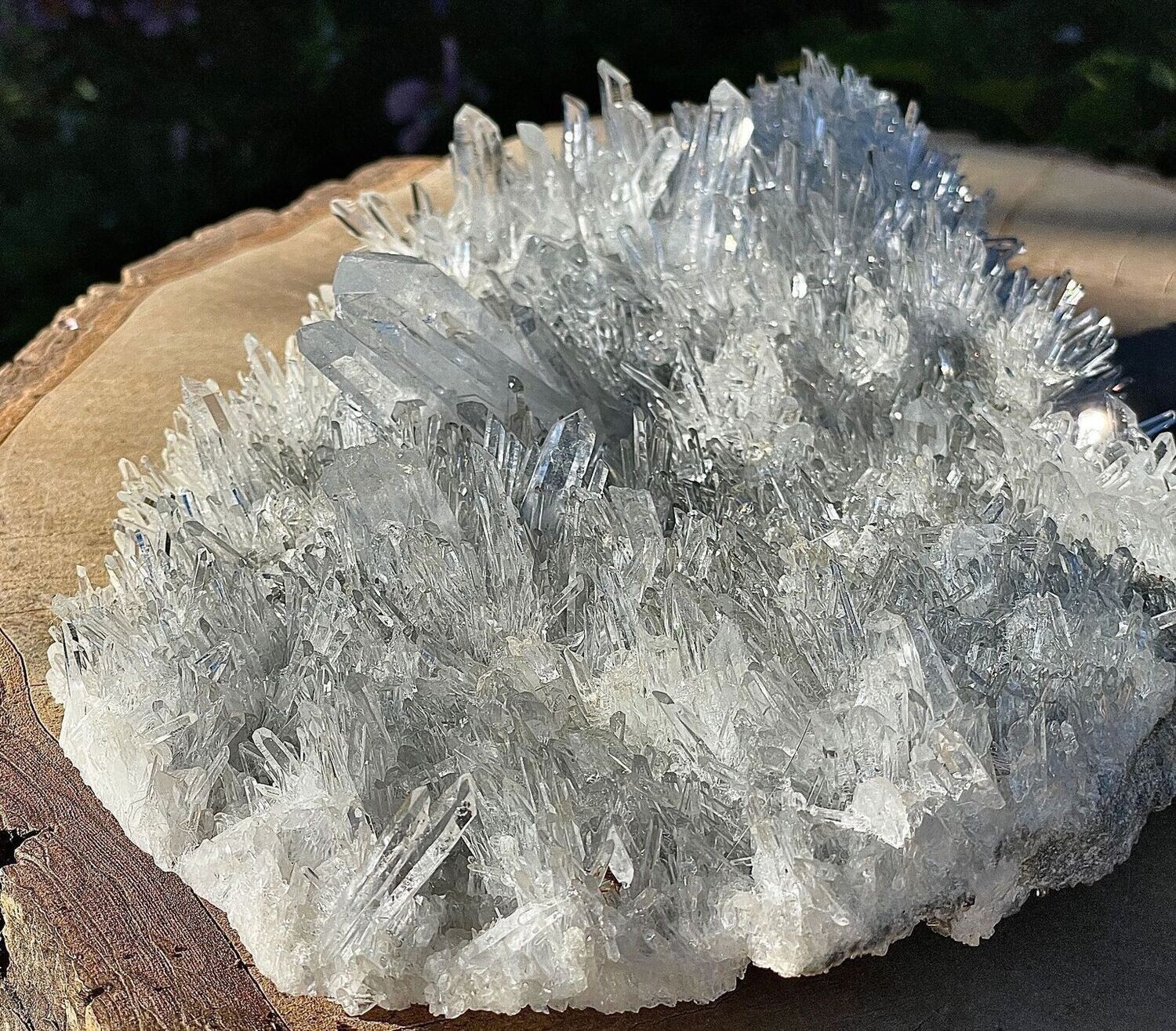 Nadelkristall Val Bedretto Schweiz 30x20cm 2,66Kg