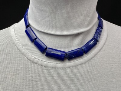 AAA Einzelstück Lapis Lazuli Halskette