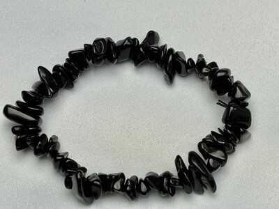 Obsidian Splitter Armband
