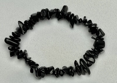 Obsidian Splitter Armband