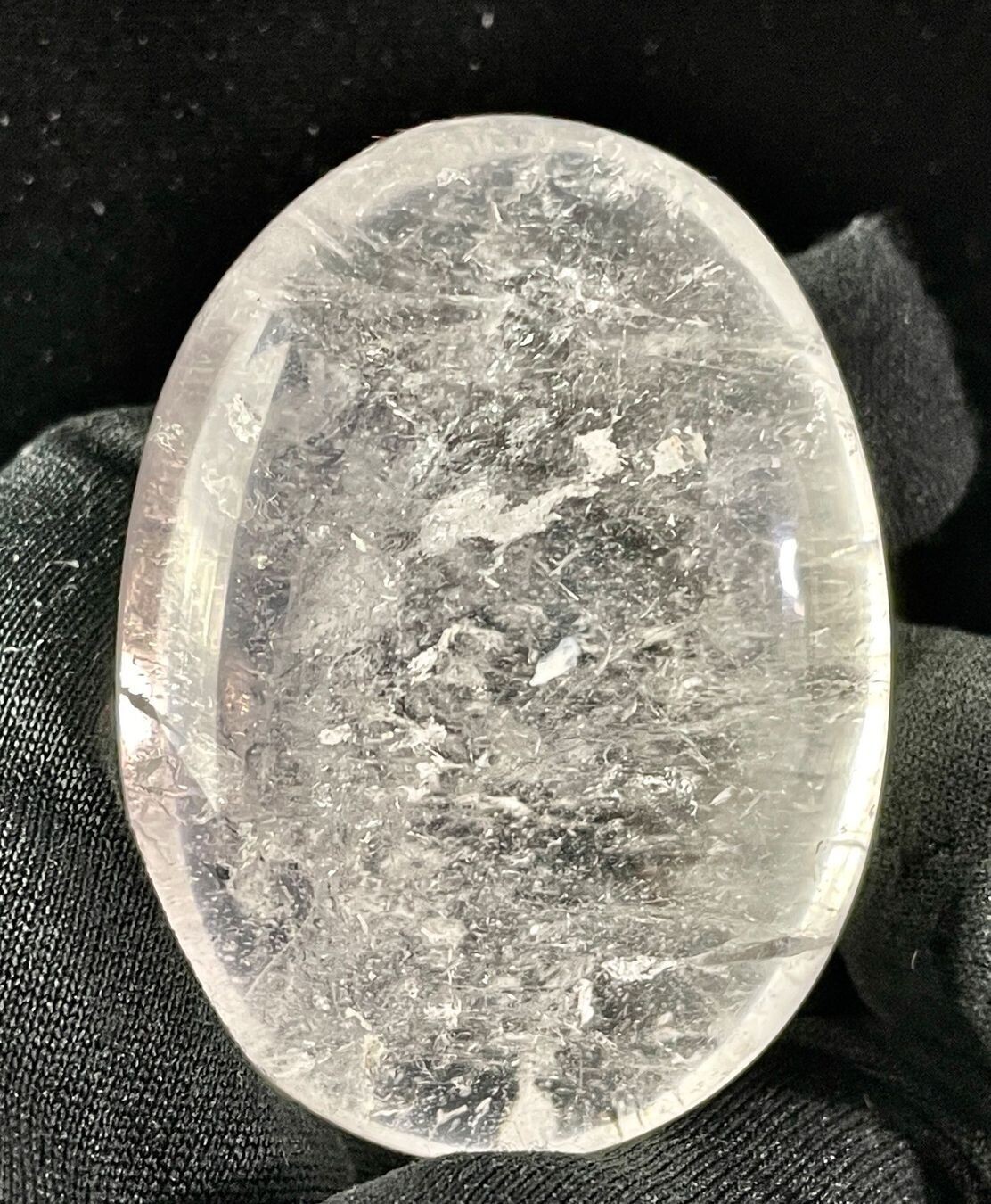Fantastischer Bergkristall Handschmeichler 5,1 cm