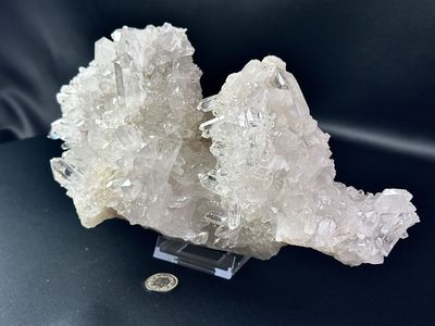 Fantastische sehr Grosse Bergkristall Gruppe 28cm 2,845Kg