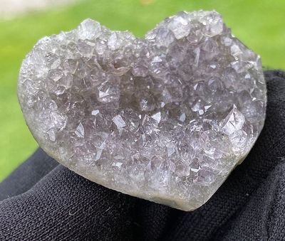 Sehr schönes helles Amethyst Herz Uruguay