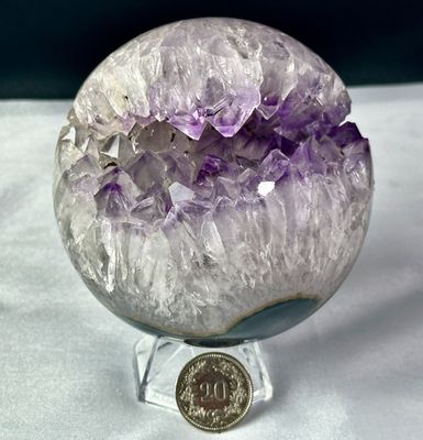 Fantastische Amethyst Kristall Kugel Uruguay