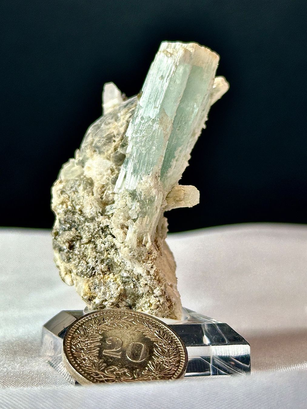 Fantastischer Aquamarin Stufe 195 ct